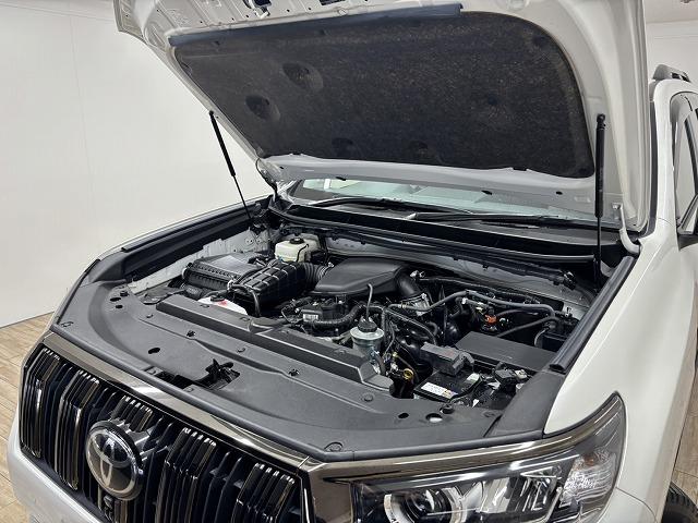 ランドクルーザープラド ＴＸ　Ｌパッケージ　７０ｔｈアニバーサリーリミテッド　サンルーフ／黒ルーフレール／茶革／純正９インチナビ／全周囲／ベンチレーション／追従クルコン／レーンキープアシスト／パワーシート／ＬＥＤヘッドライト／オートハイビーム／ＢＳＭ／ＥＴＣ（63枚目）