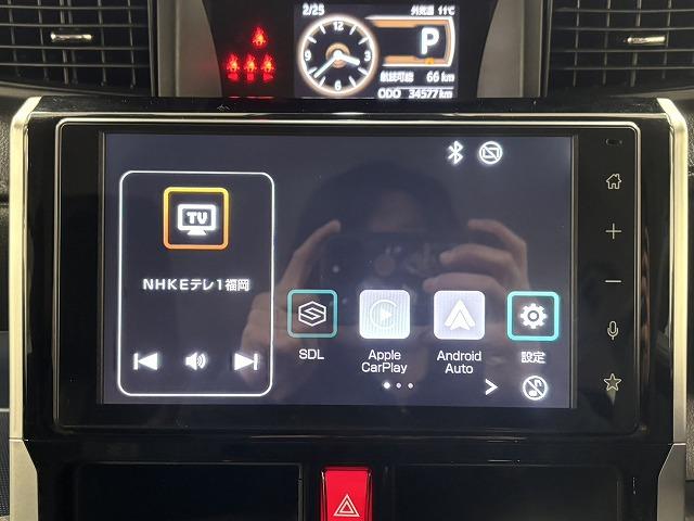 ルーミー カスタムＧ－Ｔ　純正９型Ｄオーディオ／全周囲／両側電動スライド／地デジ／衝突軽減／クリアランスソナー／シートヒーター／ＥＴＣ／ＬＥＤヘッドライト／スマートキー／プッシュスタート／電動パーキングブレーキ（46枚目）