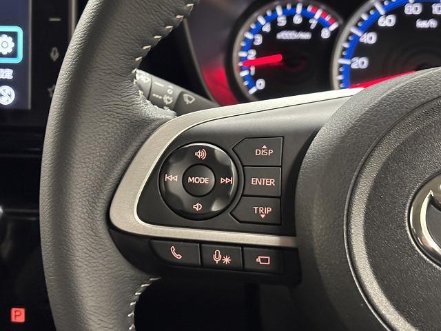 ルーミー カスタムＧ－Ｔ　純正９型Ｄオーディオ／全周囲／両側電動スライド／地デジ／衝突軽減／クリアランスソナー／シートヒーター／ＥＴＣ／ＬＥＤヘッドライト／スマートキー／プッシュスタート／電動パーキングブレーキ（63枚目）