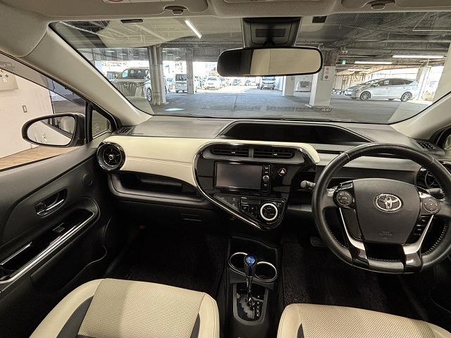 アクア Gソフトレザーセレクション 純正ナビ/バックカメラ/白革/トヨタセーフティ/地デジ/クルーズコントロール/レーンキープアシスト/シートヒーター/LEDヘッドライト/オートハイビーム/スマートキー/プッシュスタート(42枚目)