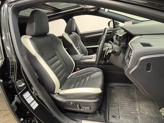 RX RX450h “F SPORT” パノラマルーフ/全周囲/黒革シート/三眼LEDヘッドライト/純正12.3インチナビ/地デジ/追従クルコン/レーンキープアシスト/パワーバックドア/BSM/ETC/ベンチレーション/シートメモリー(5枚目)