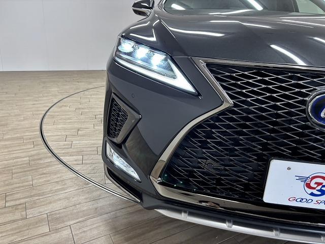 RX RX450h “F SPORT” パノラマルーフ/全周囲/黒革シート/三眼LEDヘッドライト/純正12.3インチナビ/地デジ/追従クルコン/レーンキープアシスト/パワーバックドア/BSM/ETC/ベンチレーション/シートメモリー(36枚目)