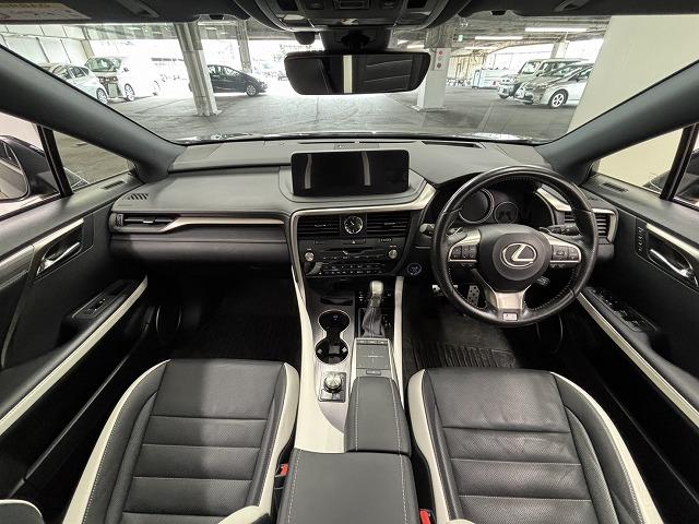RX RX450h “F SPORT” パノラマルーフ/全周囲/黒革シート/三眼LEDヘッドライト/純正12.3インチナビ/地デジ/追従クルコン/レーンキープアシスト/パワーバックドア/BSM/ETC/ベンチレーション/シートメモリー(41枚目)