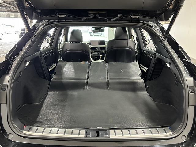 RX RX450h “F SPORT” パノラマルーフ/全周囲/黒革シート/三眼LEDヘッドライト/純正12.3インチナビ/地デジ/追従クルコン/レーンキープアシスト/パワーバックドア/BSM/ETC/ベンチレーション/シートメモリー(47枚目)