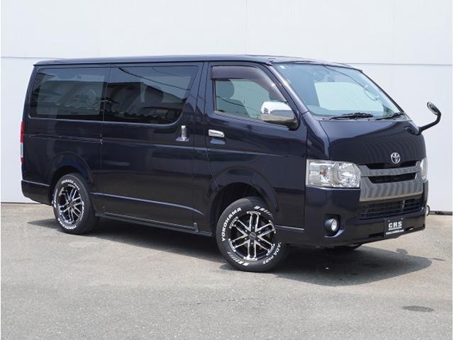ハイエースバン スーパーＧＬ　ダークプライム　ダークプライムＩＩ／４ＷＤ／寒冷地仕様／ディーゼル／ベッドキット／ドライブレコーダー／ＭＫＷ　ＭＫ－５５／１６インチ／両側パワースライドドア／ＬＥＤヘッドライト／ナビ／ＥＴＣ（3枚目）