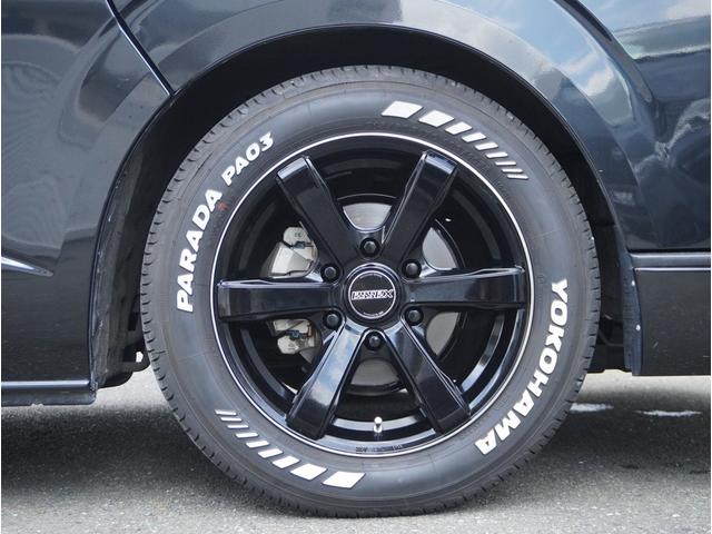 ハイエースバン スーパーＧＬ　ダークプライムＩＩ　ハイエースバン／スーパーＧＬ／ダークプライムＩＩ／２ＷＤ／でイーゼル／ＫＥＮＷＯＯＤナビ／スピーカー増設／１７インチ／ＥＣ－１７／ブラックリムフランジポリッシュ／ヨコハマパラダ（73枚目）