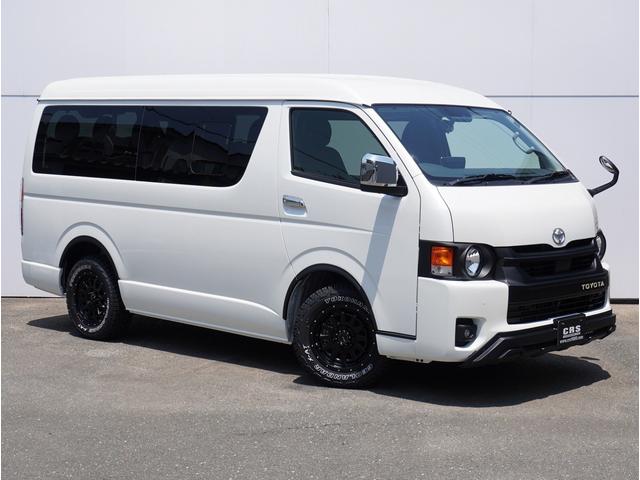 ハイエースワゴン ＧＬ　ＧＬ　未登録新車／１０人乗り／ベッドキット４／内装茶色パノラミックビューモニター／デジタルインナーミラー／スマートキー／コーナーセンサー／セーフティセンス／丸目キット／アルパインビッグＸ／パワスラ（6枚目）