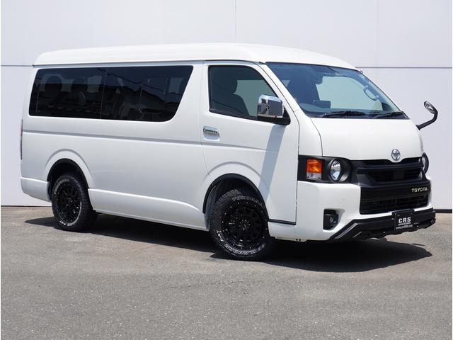 ハイエースワゴン ＧＬ　ＧＬ　未登録新車／１０人乗り／ベッドキット４／内装茶色パノラミックビューモニター／デジタルインナーミラー／スマートキー／コーナーセンサー／セーフティセンス／丸目キット／アルパインビッグＸ／パワスラ（8枚目）