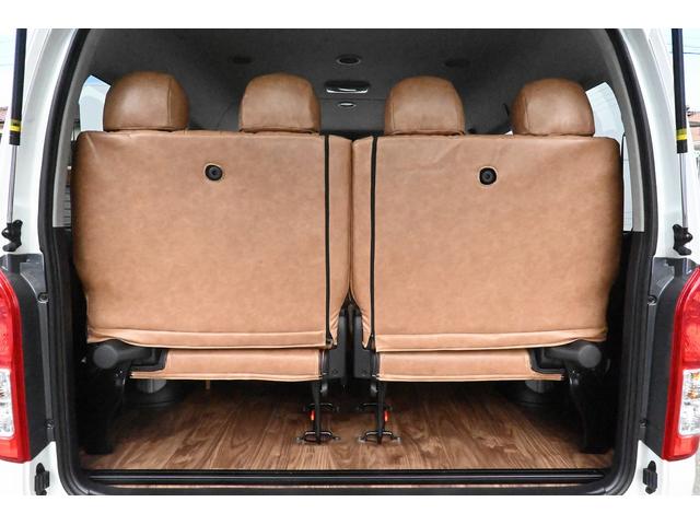 ハイエースワゴン ＧＬ　ＧＬ　未登録新車／１０人乗り／ベッドキット４／内装茶色パノラミックビューモニター／デジタルインナーミラー／スマートキー／コーナーセンサー／セーフティセンス／丸目キット／アルパインビッグＸ／パワスラ（69枚目）