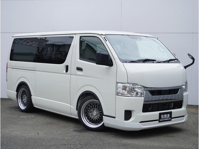 ハイエースバン DX GLパッケージ ハイエース/新車未登録/DX-GLPKG/GS2WD/3/6人乗り//DX-GLパッケージ/CRSカスタム/バットパネル/3インチローダウン/フロントリップVer4/ESSEXホイール/ENCM-18(7枚目)