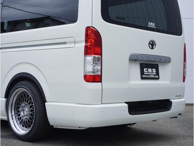 ハイエースバン DX GLパッケージ ハイエース/新車未登録/DX-GLPKG/GS2WD/3/6人乗り//DX-GLパッケージ/CRSカスタム/バットパネル/3インチローダウン/フロントリップVer4/ESSEXホイール/ENCM-18(30枚目)