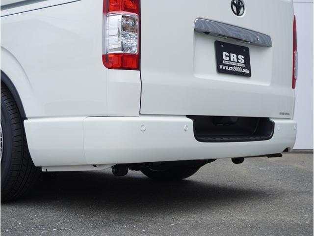 ハイエースバン DX GLパッケージ ハイエース/新車未登録/DX-GLPKG/GS2WD/3/6人乗り//DX-GLパッケージ/CRSカスタム/バットパネル/3インチローダウン/フロントリップVer4/ESSEXホイール/ENCM-18(31枚目)