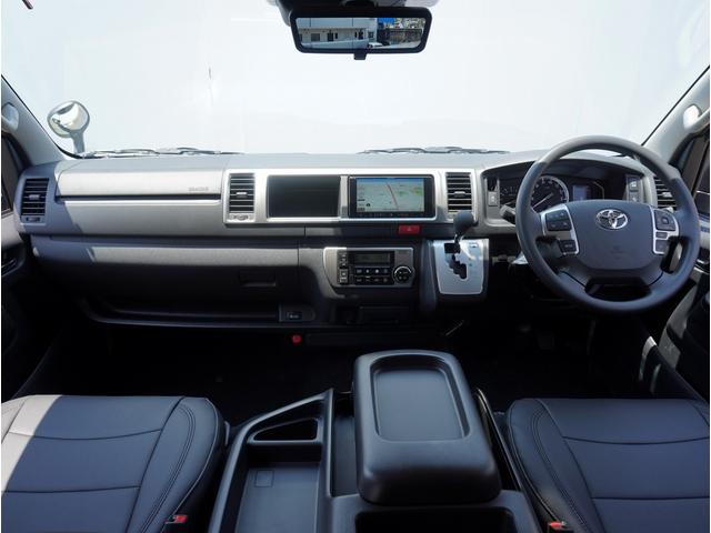 ハイエースワゴン GL 新車未登録/ワゴンGL/ガソリン車/ベットキット架装/10人乗り/デジタルインナーミラー/2インチローダウン/ESSEX/パノラミックビューモニター/カロッツェリア/楽ナビ/7インチナビゲーション(49枚目)