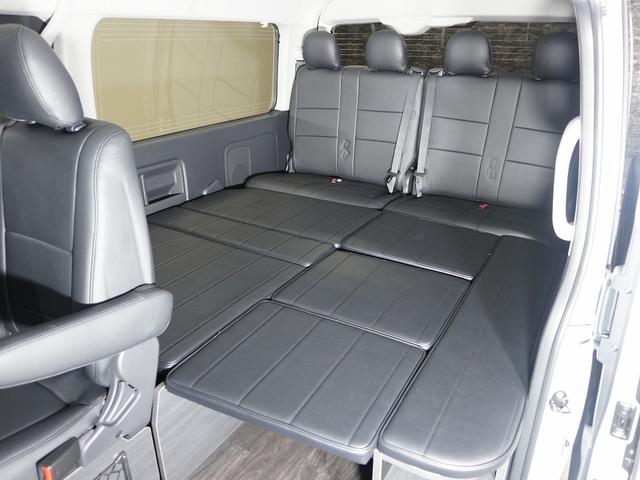 ハイエースワゴン GL 新車未登録/ワゴンGL/ガソリン車/ベットキット架装/10人乗り/デジタルインナーミラー/2インチローダウン/ESSEX/パノラミックビューモニター/カロッツェリア/楽ナビ/7インチナビゲーション(57枚目)