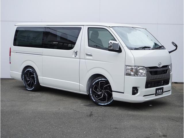 ハイエースバン スーパーGL ダークプライムII ハイエース/ダークプライムII/2WD/ローダウン/カロッツェリア/楽ナビ/ESSEX/フロントリップVer4/EW-17/2インチローダウン/CRSベッドキット/CRSパッケージ/(6枚目)