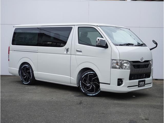 ハイエースバン スーパーGL ダークプライムII ハイエース/ダークプライムII/2WD/ローダウン/カロッツェリア/楽ナビ/ESSEX/フロントリップVer4/EW-17/2インチローダウン/CRSベッドキット/CRSパッケージ/(8枚目)