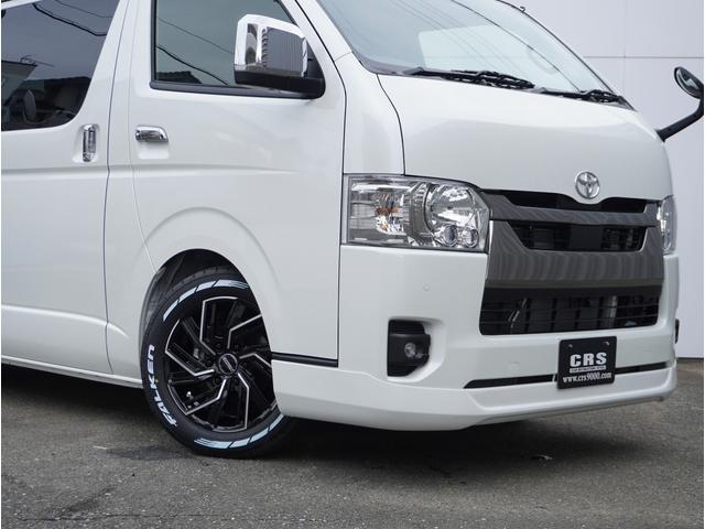 ハイエースバン スーパーGL ダークプライムII ハイエース/ダークプライムII/2WD/ローダウン/カロッツェリア/楽ナビ/ESSEX/フロントリップVer4/EW-17/2インチローダウン/CRSベッドキット/CRSパッケージ/(11枚目)