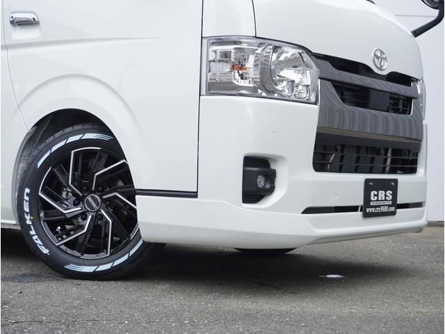 ハイエースバン スーパーGL ダークプライムII ハイエース/ダークプライムII/2WD/ローダウン/カロッツェリア/楽ナビ/ESSEX/フロントリップVer4/EW-17/2インチローダウン/CRSベッドキット/CRSパッケージ/(13枚目)