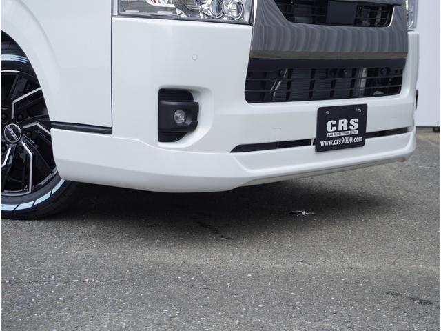 ハイエースバン スーパーGL ダークプライムII ハイエース/ダークプライムII/2WD/ローダウン/カロッツェリア/楽ナビ/ESSEX/フロントリップVer4/EW-17/2インチローダウン/CRSベッドキット/CRSパッケージ/(22枚目)