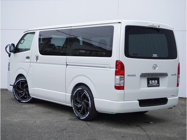 ハイエースバン スーパーGL ダークプライムII ハイエース/ダークプライムII/2WD/ローダウン/カロッツェリア/楽ナビ/ESSEX/フロントリップVer4/EW-17/2インチローダウン/CRSベッドキット/CRSパッケージ/(24枚目)