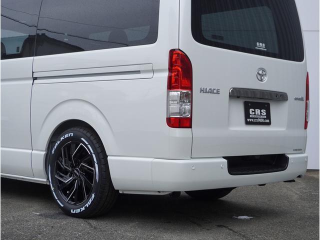 ハイエースバン スーパーGL ダークプライムII ハイエース/ダークプライムII/2WD/ローダウン/カロッツェリア/楽ナビ/ESSEX/フロントリップVer4/EW-17/2インチローダウン/CRSベッドキット/CRSパッケージ/(26枚目)