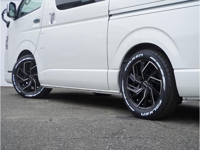 ハイエースバン スーパーGL ダークプライムII ハイエース/ダークプライムII/2WD/ローダウン/カロッツェリア/楽ナビ/ESSEX/フロントリップVer4/EW-17/2インチローダウン/CRSベッドキット/CRSパッケージ/(27枚目)