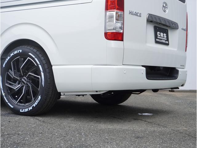 ハイエースバン スーパーGL ダークプライムII ハイエース/ダークプライムII/2WD/ローダウン/カロッツェリア/楽ナビ/ESSEX/フロントリップVer4/EW-17/2インチローダウン/CRSベッドキット/CRSパッケージ/(28枚目)