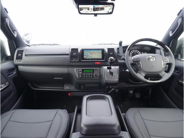 ハイエースバン スーパーGL ダークプライムII ハイエース/ダークプライムII/2WD/ローダウン/カロッツェリア/楽ナビ/ESSEX/フロントリップVer4/EW-17/2インチローダウン/CRSベッドキット/CRSパッケージ/(53枚目)