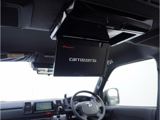 ハイエースバン スーパーGL ダークプライムII ハイエース/ダークプライムII/2WD/ローダウン/カロッツェリア/楽ナビ/ESSEX/フロントリップVer4/EW-17/2インチローダウン/CRSベッドキット/CRSパッケージ/(57枚目)