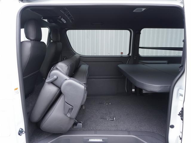 ハイエースバン スーパーGL ダークプライムII ハイエース/ダークプライムII/2WD/ローダウン/カロッツェリア/楽ナビ/ESSEX/フロントリップVer4/EW-17/2インチローダウン/CRSベッドキット/CRSパッケージ/(62枚目)