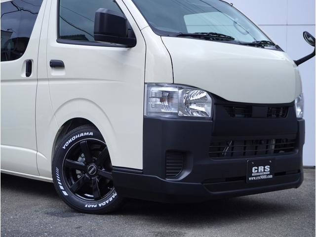 ハイエースバン ＤＸ　新車未登録／ＤＸ／ライトイエロー／ディーゼル／２ＷＤ／デジタルインナーミラー／パノラミックビューモニター／ＥＳＳＥＸ／１７インチホイール／バッドパネル／パナソニックナビ／ストラーダ／ＣＲＳカスタム（10枚目）