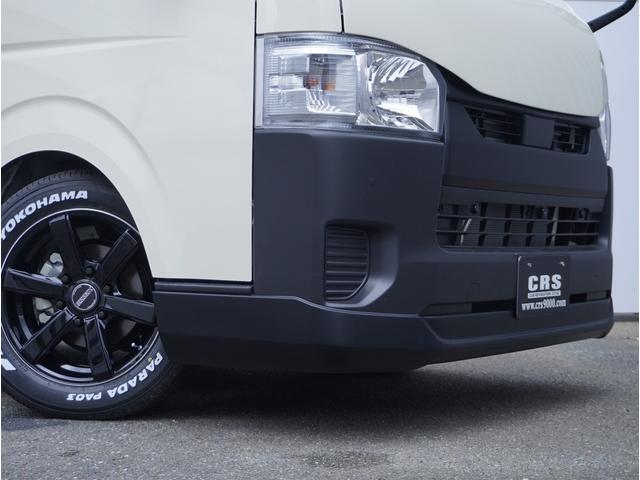 ハイエースバン ＤＸ　新車未登録／ＤＸ／ライトイエロー／ディーゼル／２ＷＤ／デジタルインナーミラー／パノラミックビューモニター／ＥＳＳＥＸ／１７インチホイール／バッドパネル／パナソニックナビ／ストラーダ／ＣＲＳカスタム（11枚目）