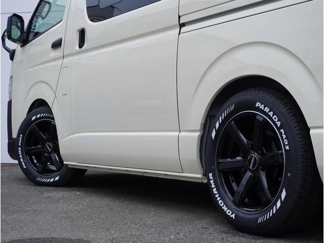 ハイエースバン ＤＸ　新車未登録／ＤＸ／ライトイエロー／ディーゼル／２ＷＤ／デジタルインナーミラー／パノラミックビューモニター／ＥＳＳＥＸ／１７インチホイール／バッドパネル／パナソニックナビ／ストラーダ／ＣＲＳカスタム（26枚目）