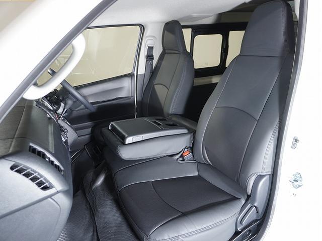 ハイエースバン ロングＤＸ　新車未登録／ＤＸ／２ＷＤ／ガソリン車／３／６人乗り／９ｋｍ／ＣＲＳ／ＥＳＳＥＥＸ／バッドパネル／２インチローダウン／カロッツェリア／楽ナビ／デジタルインナーミラー／ＥＴＣ／パノラミックビューモニター（56枚目）