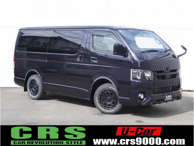 ハイエースバン スーパーGL ダークプライムII ダークプライム2/内装架装/7人乗り/5ナンバー登録/3列目シート/ALPINE/7インチナビ/デジタルインナーミラー/ドライブレコーダー/フリップダウンモニター/ヘッドライト塗装/(2枚目)