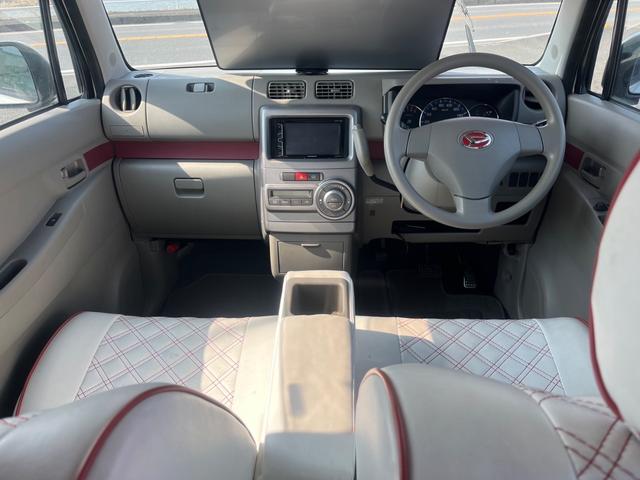 ムーヴコンテ Xスペシャル 車検 2年付き 純正アルミ スマートキー ETC シートカバー タイヤ4本新品(13枚目)