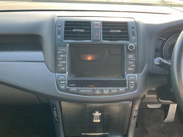 クラウン 3.5アスリート レザーシート シートヒーター 前席パワーシート プッシュスタート スマートキー ETC Bカメラ マルチナビ リア電動サンシェード(10枚目)