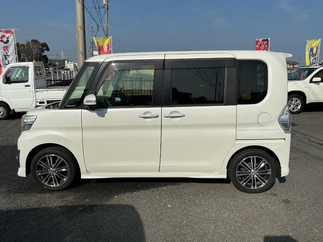 タント カスタムＲＳ　ＳＡ　ＲＳ　スマートキー　プッシュスタート　純正アルミ　パワースライドドア　リアシェード　ステアリングスイッチ　ナビ　Ｂｌｕｅｔｏｏｔｈ　ＴＶバックカメラ　ＥＴＣ（5枚目）