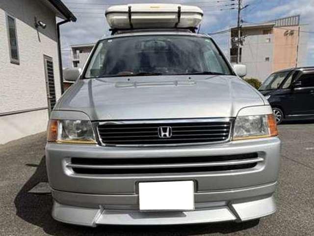 ステップワゴン Ｇ　２．０Ｇ　８人乗り　車検令和８年９月まで　回転対座　ダブルサンルーフ　ワンオーナー車　２１０００キロ　社外エアロ　ポップアップテント　エアコン（2枚目）