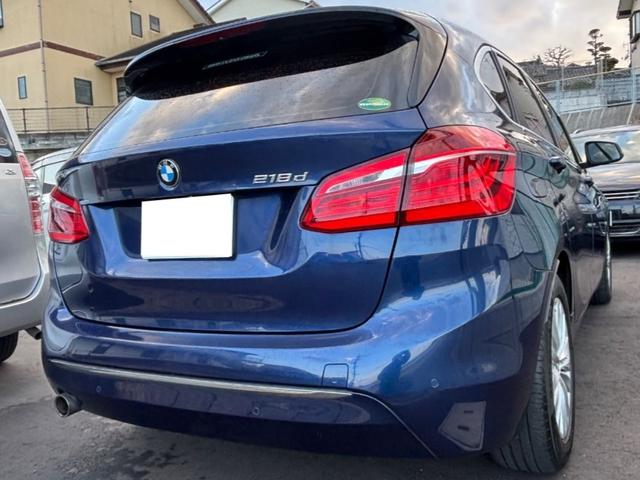 ２シリーズ ２１８ｄアクティブツアラー　ラグジュアリー　ＨＤＤナビ　Ｂカメラ　ディーゼルターボ　黒本革　　コーナーセンサー　スマートキー　電動リアゲート　ＬＥＤヘッドライト　プッシュエンジンスタート　アイドリングストップ　シートヒーター　ミラーＥＴＣ（7枚目）