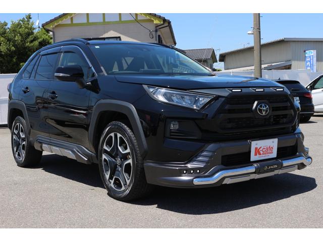 ＲＡＶ４ アドベンチャー　ＪＡＯＳエアロ付　４ＷＤ　ＥＴＣ　バックカメラ　クリアランスソナー　オートクルーズコントロール　レーンアシスト　パワーシート　衝突被害軽減システム　ナビ　ＴＶ　オートマチックハイビーム　オートライト　ハイビームアシスト（3枚目）