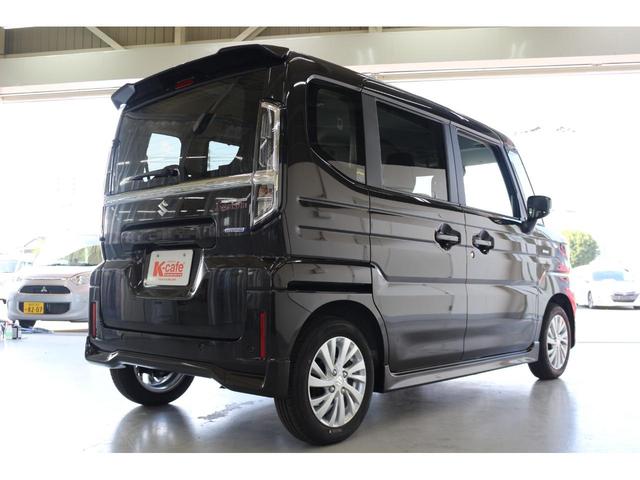 スペーシアカスタム ハイブリッドＧＳ　両側スライド・片側電動　クリアランスソナー　オートクルーズコントロール　レーンアシスト　衝突被害軽減システム　オートライト　ＬＥＤヘッドランプ　スマートキー　アイドリングストップ　電動格納ミラー（5枚目）