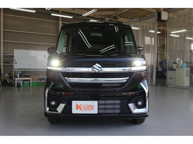 スペーシアカスタム ハイブリッドＧＳ　両側スライド・片側電動　クリアランスソナー　オートクルーズコントロール　レーンアシスト　衝突被害軽減システム　オートライト　ＬＥＤヘッドランプ　スマートキー　アイドリングストップ　電動格納ミラー（10枚目）