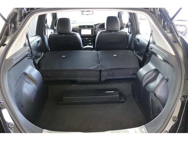 リーフ e+ G SOH値95% BOSE ドラレコ 全周囲カメラ ナビ TV クリアランスソナー オートクルーズコントロール 自動駐車システム 衝突被害軽減システム AW オートライト LEDヘッドランプ スマキー(68枚目)