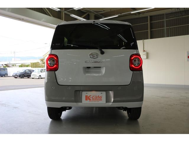 ムーヴキャンバス ストライプスＧ　両側電動スライドドア　クリアランスソナー　衝突被害軽減システム　オートライト　ＬＥＤヘッドランプ　スマートキー　アイドリングストップ　電動格納ミラー　シートヒーター　ベンチシート　ＣＶＴ（16枚目）