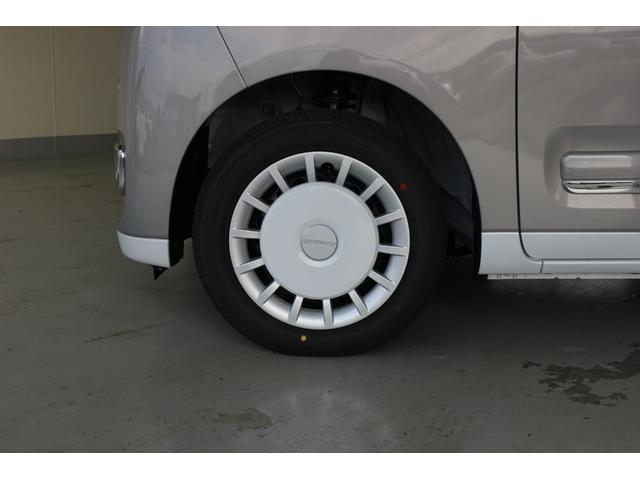 ムーヴキャンバス ストライプスＧ　両側電動スライドドア　クリアランスソナー　衝突被害軽減システム　オートライト　ＬＥＤヘッドランプ　スマートキー　アイドリングストップ　電動格納ミラー　シートヒーター　ベンチシート　ＣＶＴ（19枚目）