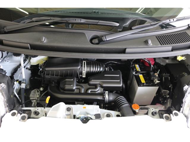 ムーヴキャンバス ストライプスＧ　両側電動スライドドア　クリアランスソナー　衝突被害軽減システム　オートライト　ＬＥＤヘッドランプ　スマートキー　アイドリングストップ　電動格納ミラー　シートヒーター　ベンチシート　ＣＶＴ（20枚目）