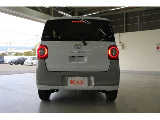 ムーヴキャンバス ストライプスＧ　両側電動スライドドア　クリアランスソナー　衝突被害軽減システム　オートライト　ＬＥＤヘッドランプ　スマートキー　アイドリングストップ　電動格納ミラー　シートヒーター　ベンチシート　ＣＶＴ（21枚目）