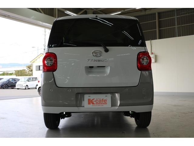 ムーヴキャンバス ストライプスＧ　両側電動スライドドア　クリアランスソナー　衝突被害軽減システム　オートライト　ＬＥＤヘッドランプ　スマートキー　アイドリングストップ　電動格納ミラー　シートヒーター　ベンチシート　ＣＶＴ（22枚目）