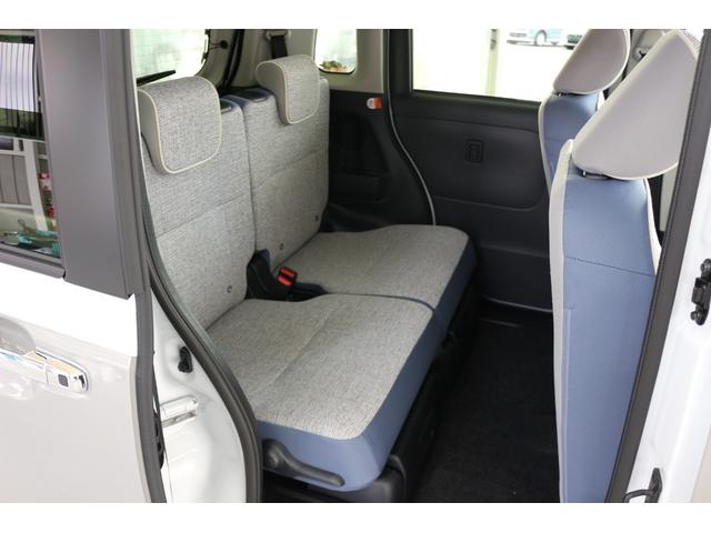 ムーヴキャンバス ストライプスＧ　両側電動スライドドア　クリアランスソナー　衝突被害軽減システム　オートライト　ＬＥＤヘッドランプ　スマートキー　アイドリングストップ　電動格納ミラー　シートヒーター　ベンチシート　ＣＶＴ（36枚目）